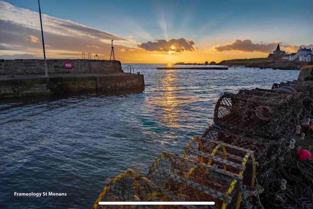 No3 By The Sea A 5 Star Cozy Coastal Cottage Saint Monance Eksteriør billede